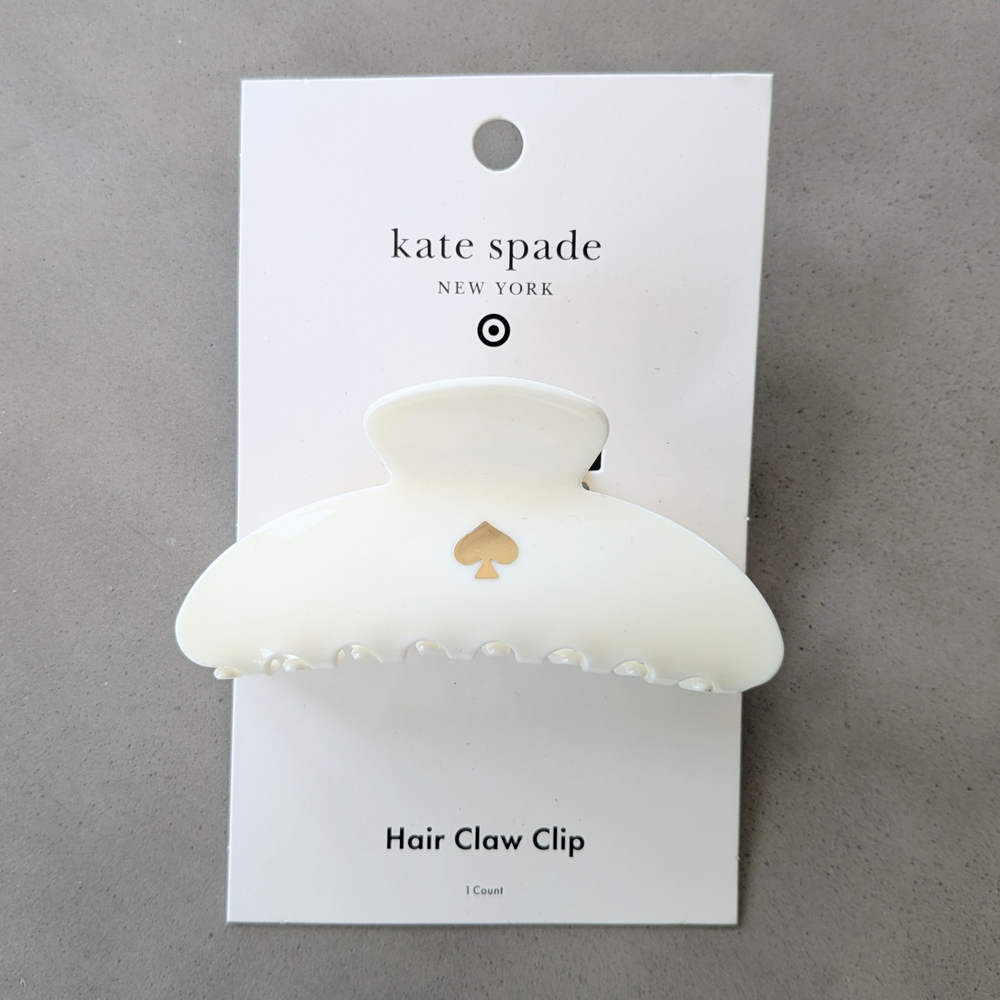 kate spade Ivory Hair Claw Clip